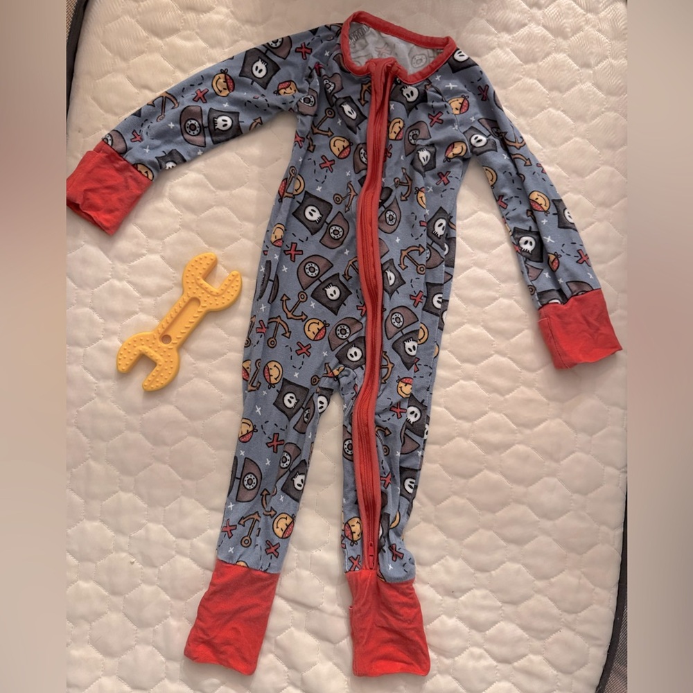Baby Zipper Bamboo Pajama
